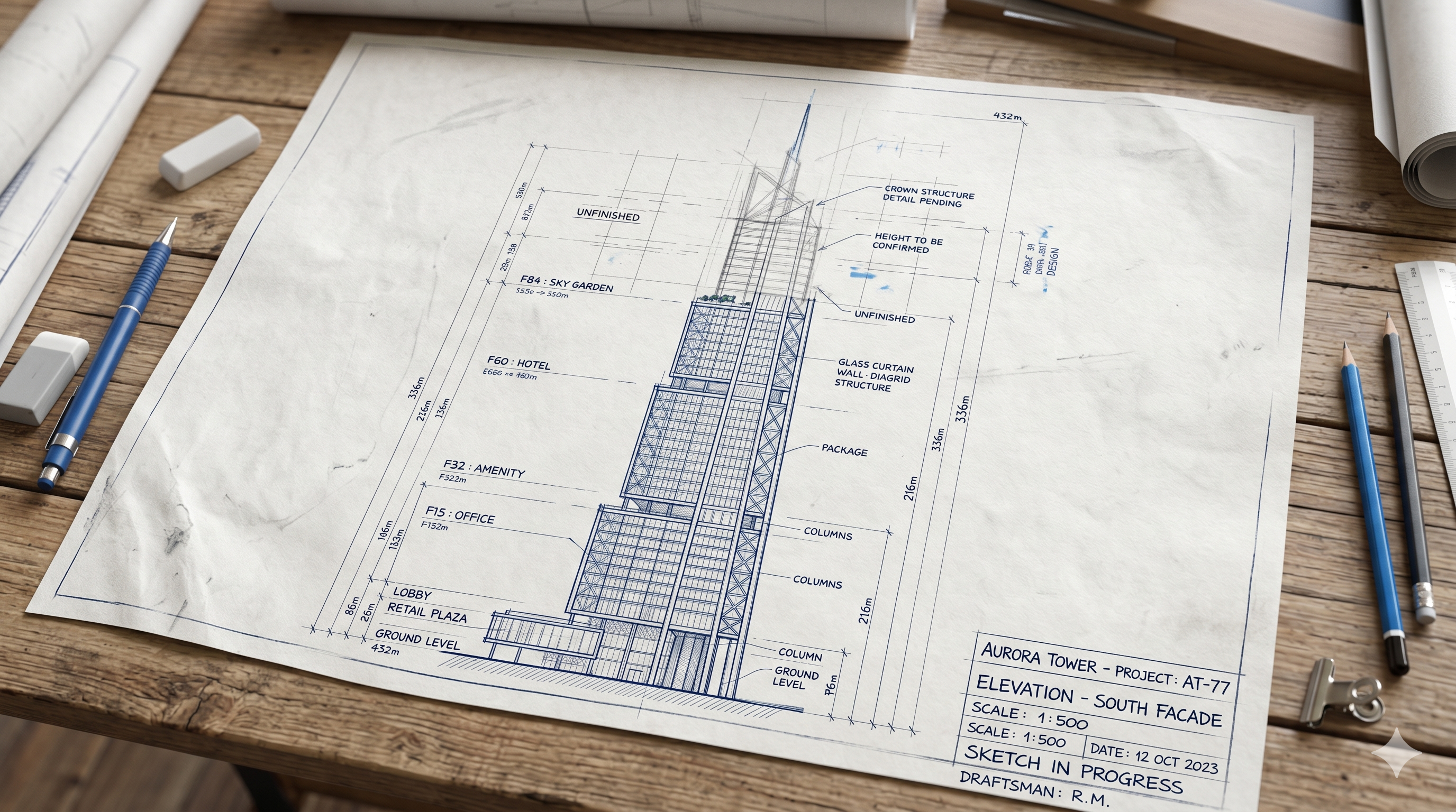 שרטוט אדריכלי